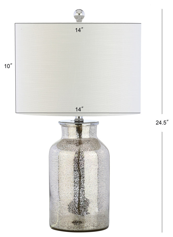 Emilia Trellis Pattern Glass Table Lamp, Esmee