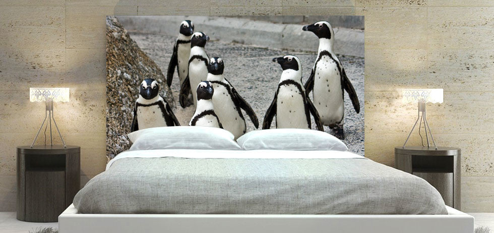 "Penguins" Headboard