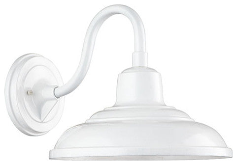 770-8 Transitional Light Wall Mount, Studio White