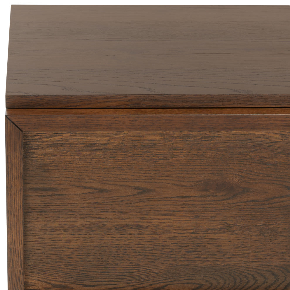 Safavieh Couture Zeus 9 Drawer Dresser, Medium Oak