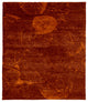Cephus C Hand Knotted Tibetan Rug, 6' Square