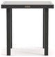 Solid Top 24" Square Side Table, Antique Bisque