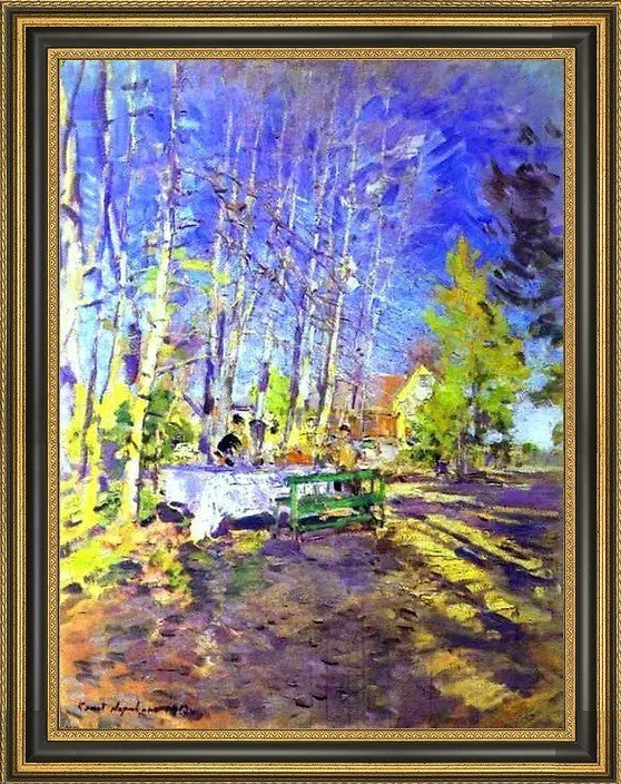 Constantin Alexeevich Korovin Spring Framed Premium Canvas Print, 18"x24"