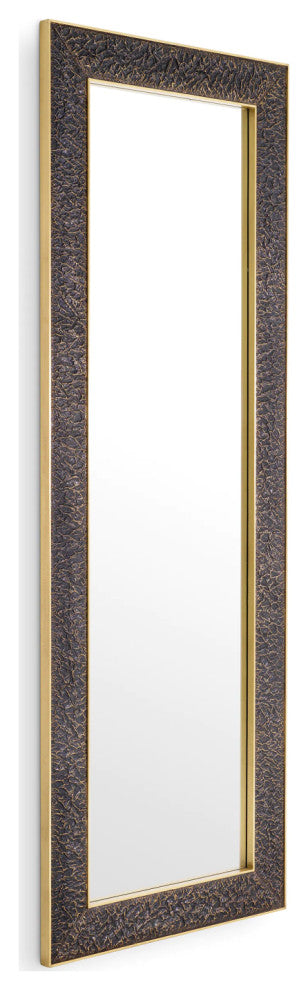 Bronze Framed Modern Mirror | Eichholtz Risto, Rectangle
