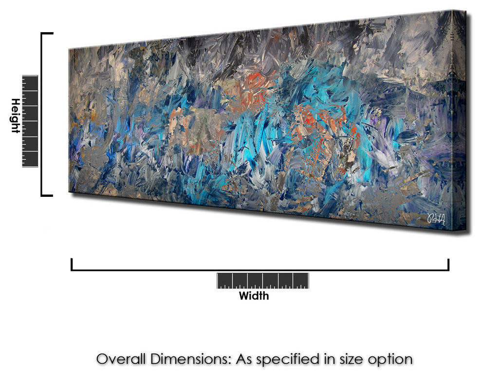 INKD XLVII Canvas Art, 20"x40"