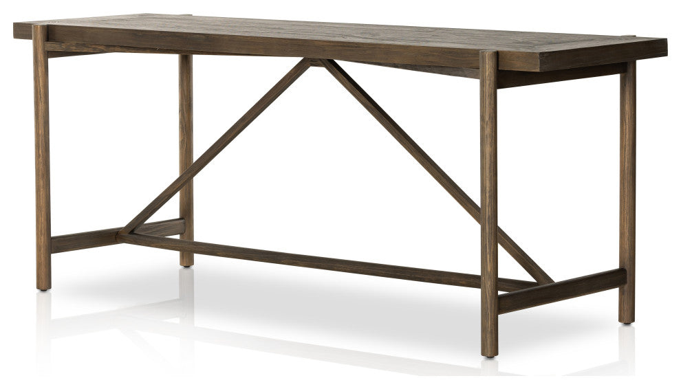 Goldthwaite Console Table-Sienna Brown