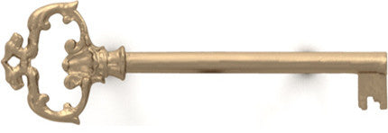 Pull 3" cc, Gunmetal Traditional Bronze and Stainless Steel Key Bar Pull