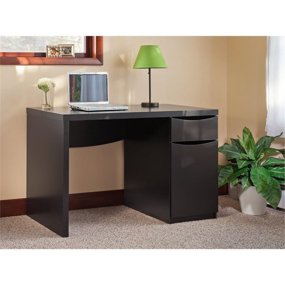 Bush Furniture Montrese Computer Desk in Classic Black