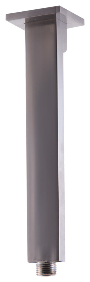 ALFI brand AB9SC-BN Brushed Nickel 9 Inch Square Ceiling Mounted Shower Arm