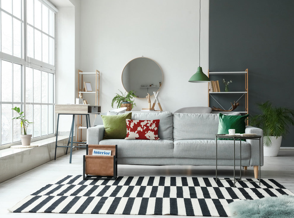 14" x 20" Moo Print Decorative Throw Pillow, Maple Red