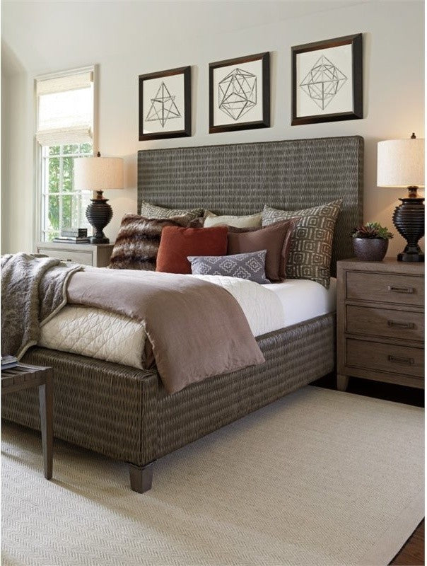 Driftwood Isle Woven Platform Headboard 5/0 Queen