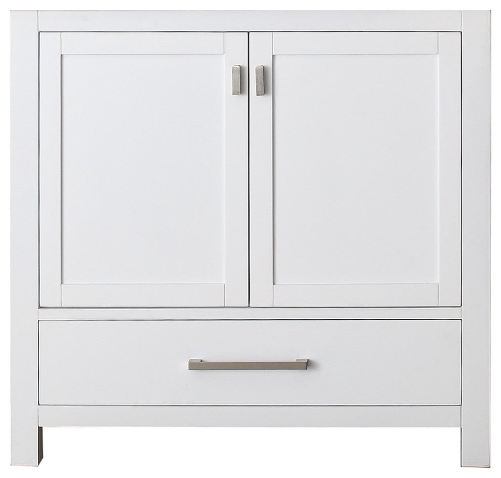 Avanity Modero 36" Vanity Only, White Finish