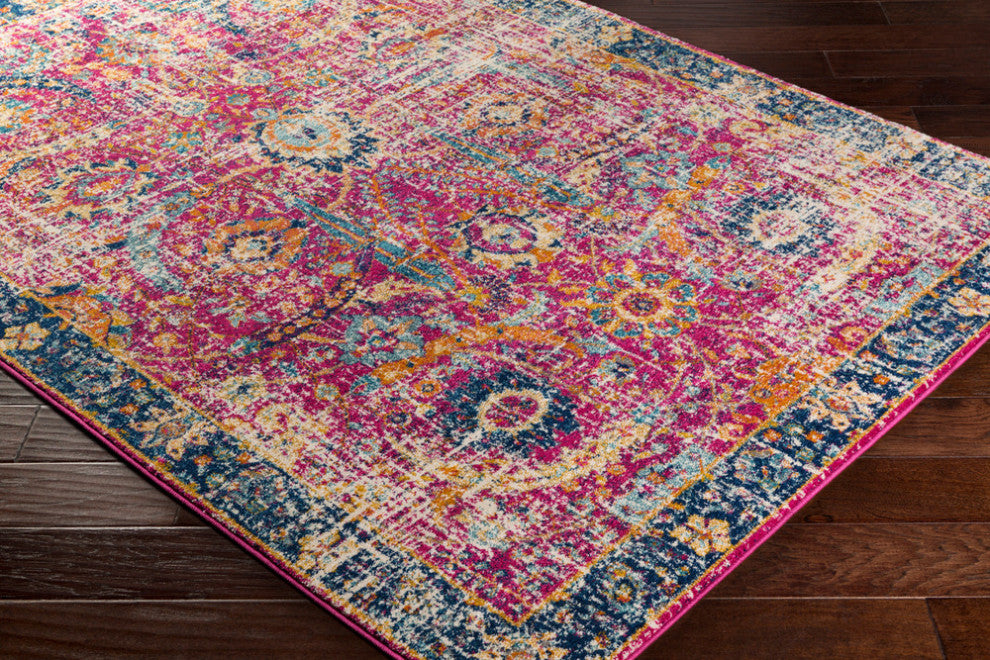 Surya Harput HAP-1013 Traditional Area Rug, Garnet, 10' x 14' Rectangle