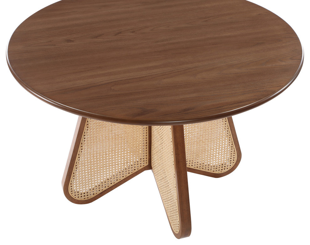 Butterfly Dining Table, Walnut Finish