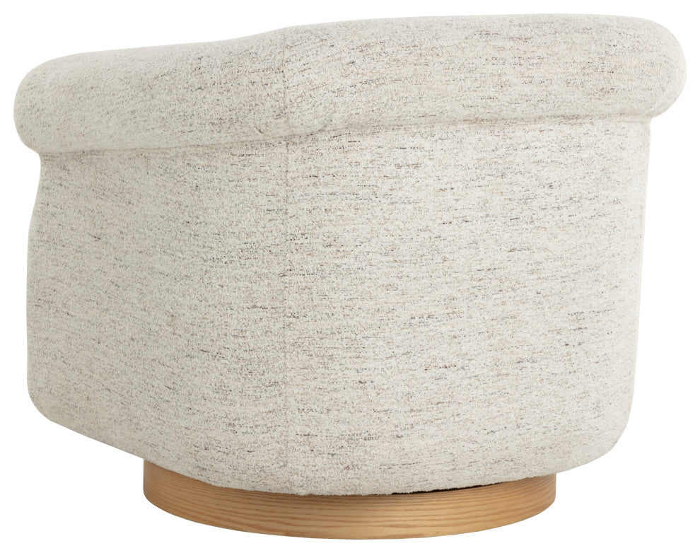 Libby Swivel Lounge Chair, Hailey Moon