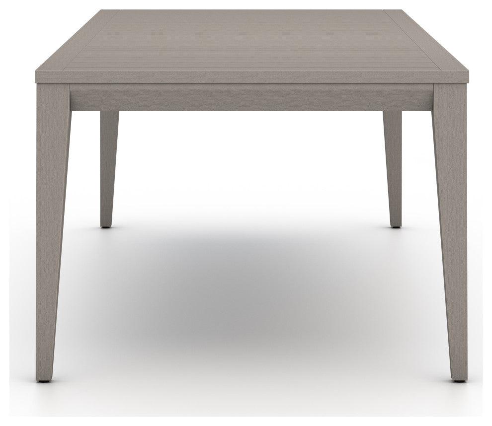 Sherwood Outdoor Dining Table-94"-Grey