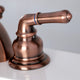 KB95X-P Mini-Widespread Bathroom Faucet, Antique Copper