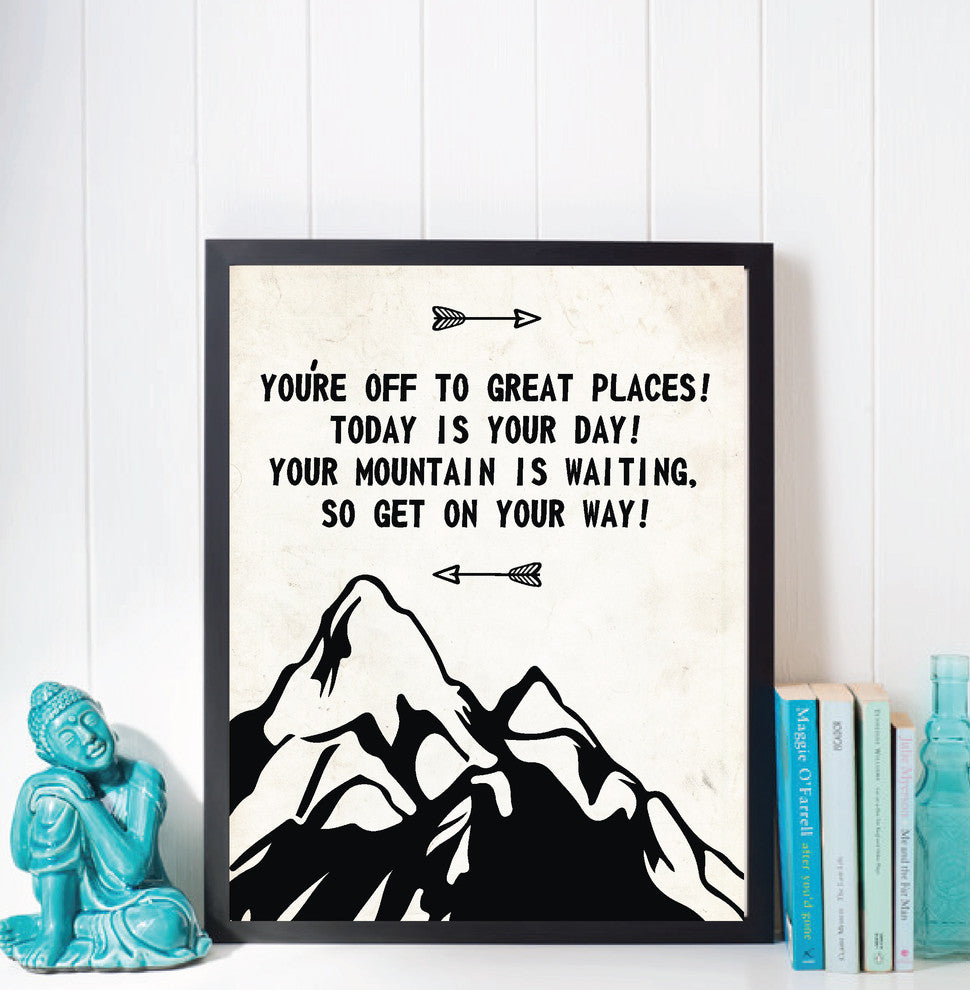 You Are Off To Great Places, Dr. Seuss, 18x24