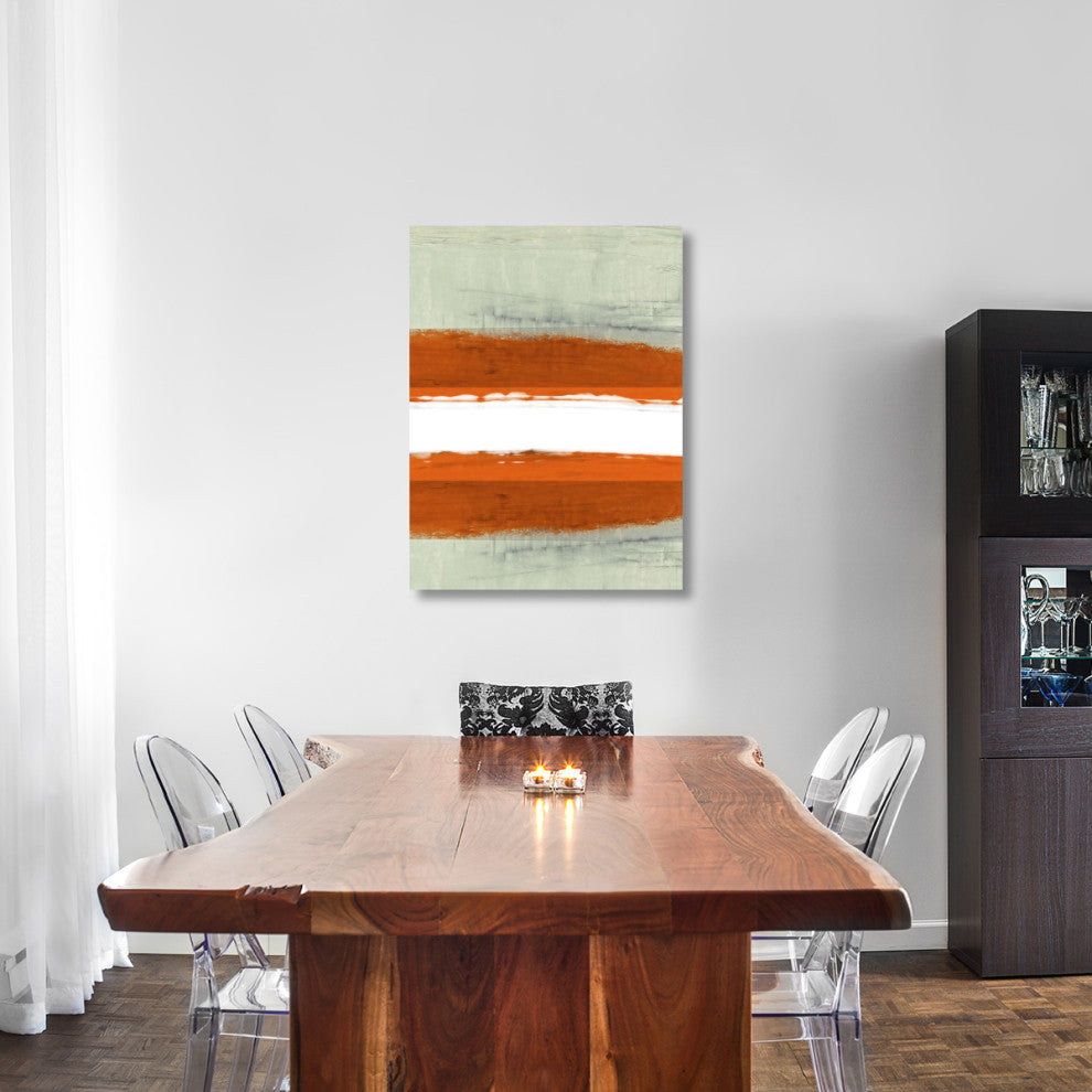 "Abstract Stripe Theme White" Fine Art Print