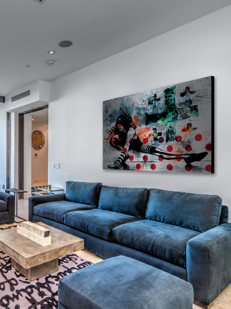 "Jerusalem Cross" Print on Brushed Aluminum, 45"x30"