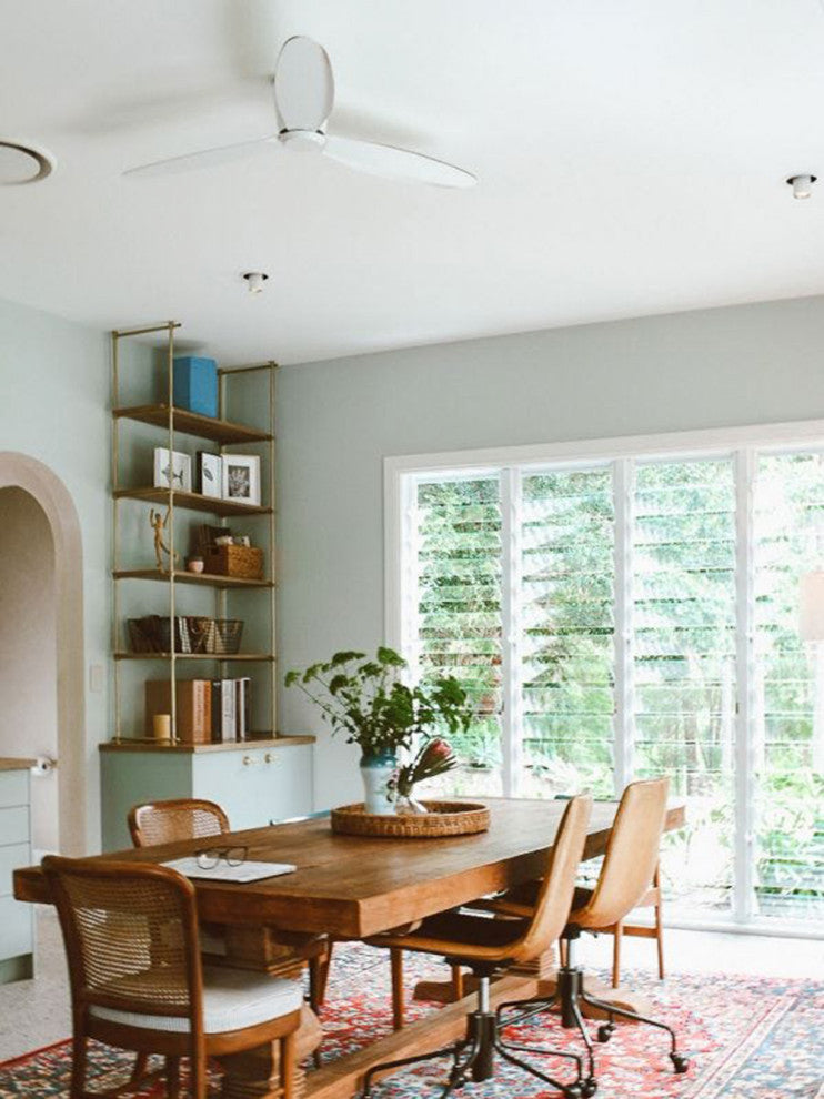 Lucci Air Radar 52" DC Ceiling Fan, White