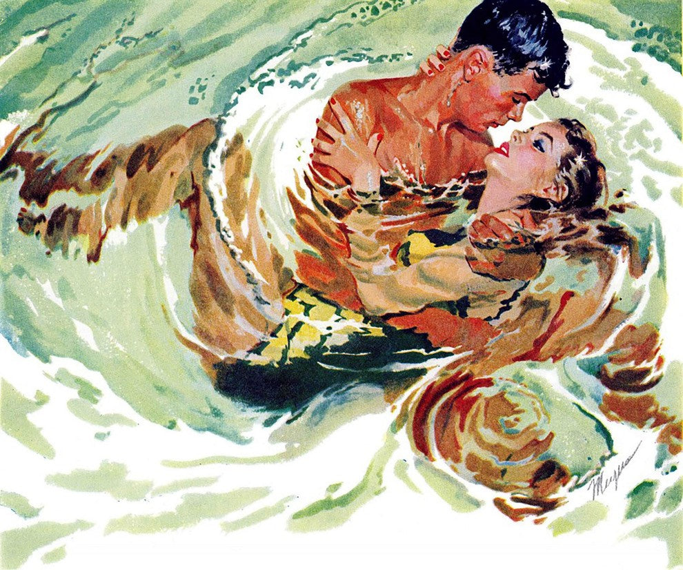 "The Awkward Age" Painting Print on Canvas by Robert Meyers