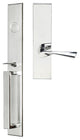 Breeze Lever, Mortise Dummy Handleset, Left Hand, Polished Stainless Steel