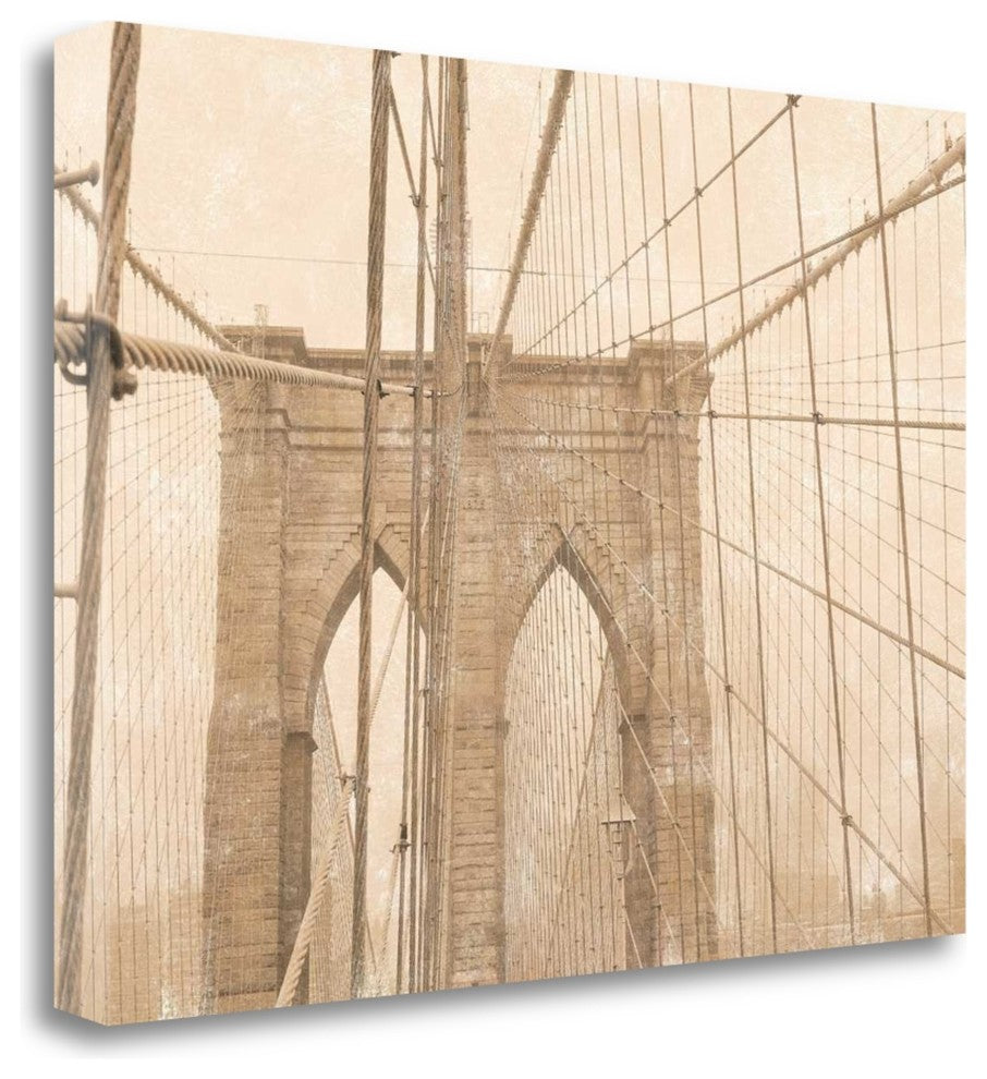 "Golden Age IV" By Teo Tarras,Ready to Hang Giclee Print on Gallery Wrap Canvas