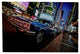 Battery Operated 8 LED NYC Time Square Classic Car Canvas Wall Hanging, 23.5"