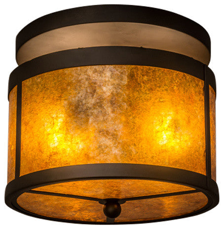 11.5 Wide Smythe Craftsman Flushmount