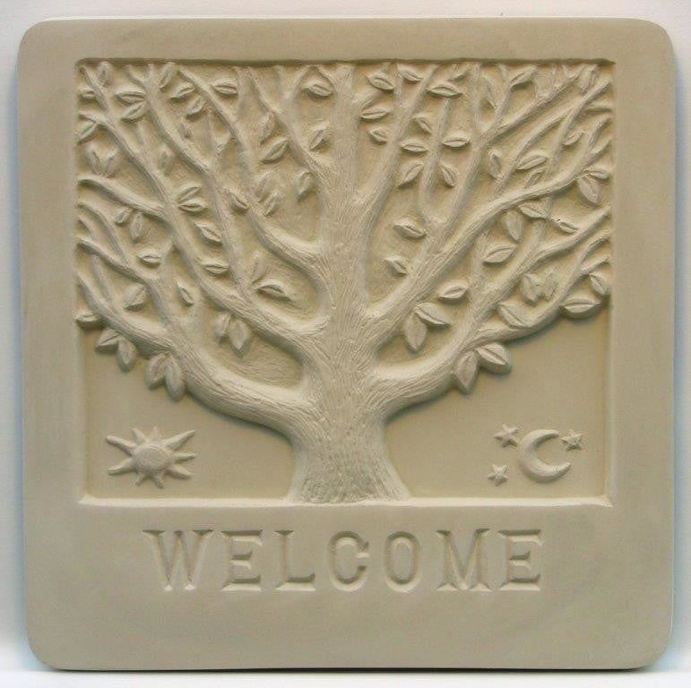 "Welcome" Plaque Mold