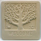 "Welcome" Plaque Mold