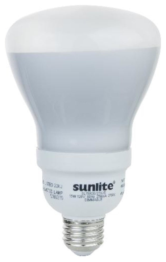 Sunlite 15 Watt R30 Reflector Warm White Medium Base Cfl Light Bulb