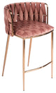 Milano Counter Chair, Rose