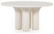 Parra Round Dining Table-Plaster Molded