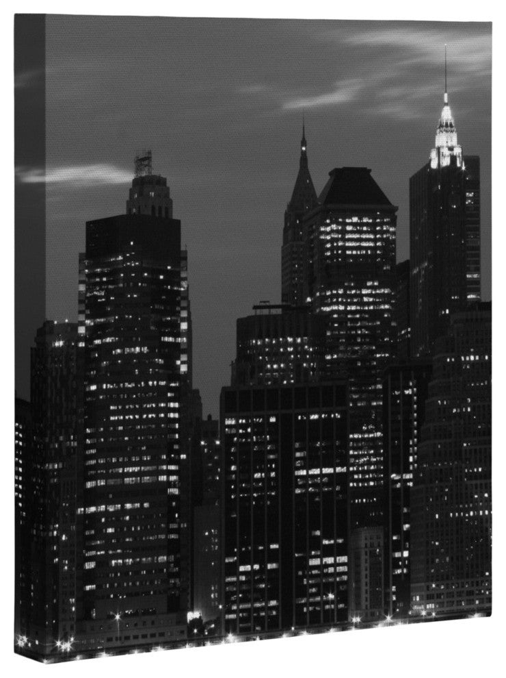 Deny Designs Leonidas Oxby New York Financial District Art Canvas