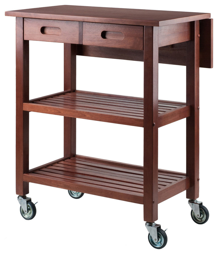 Jonathan Kitchen Cart, Walnut