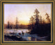 Herman Herzog Season's GreetingsFramed Premium Canvas Print, 16"x20"