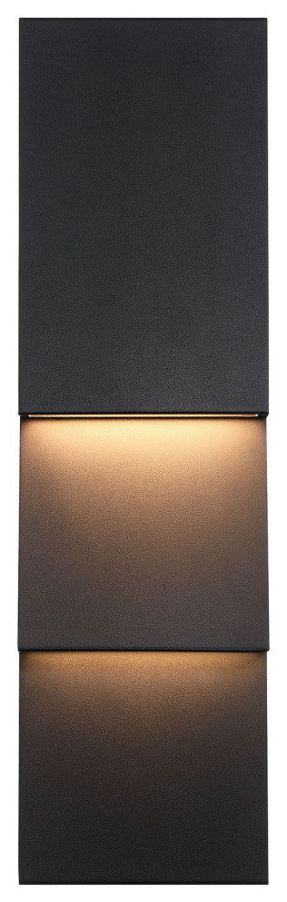 Nanton, Outdoor , 2-Light, 19", Sand Black