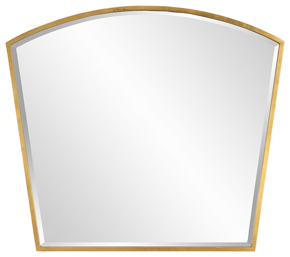 Uttermost Boundary Gold Arch Mirror