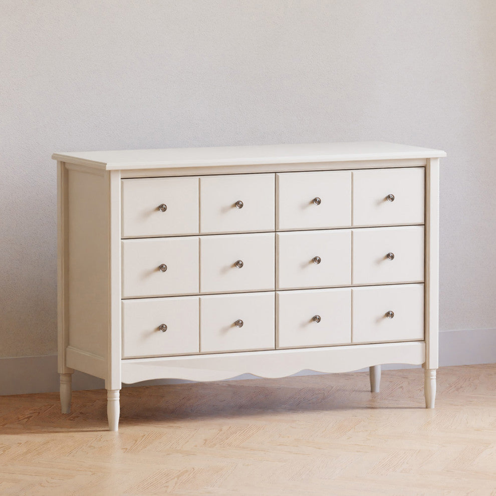Liberty 6-Drawer Assembled Dresser, Warm White