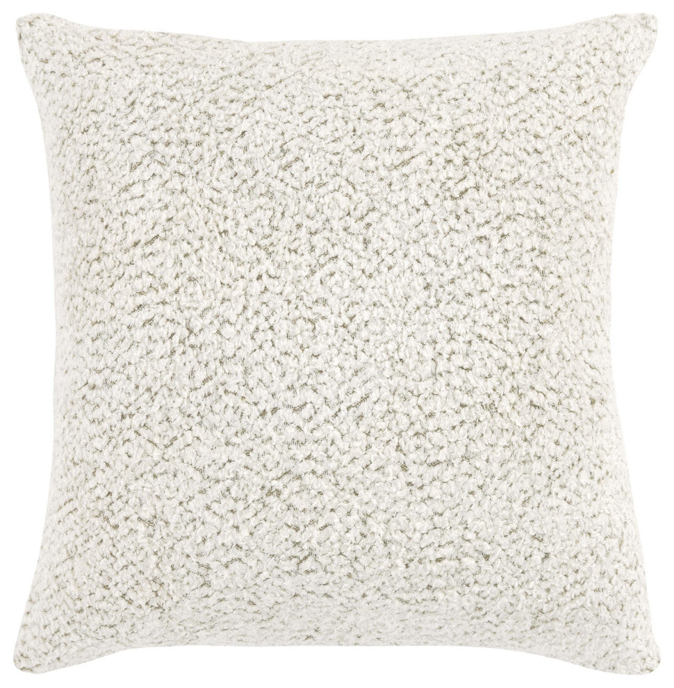 Maris 22" Cotton Linen Blend Throw Pillow