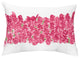 Flower Bell Bunch 14"x20" Decorative Floral Outdoor Throw Pillow , Pink