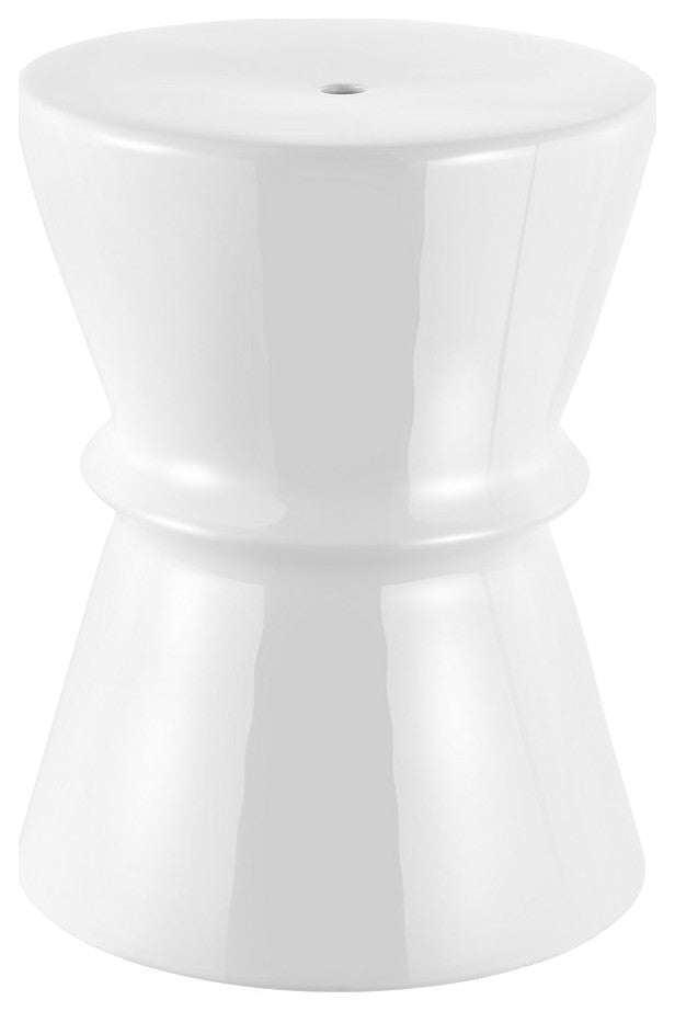 Safavieh Savello 18" Garden Stool, White