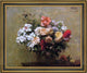 Henri FantinLatour Summer Flowers Framed Premium Canvas Print, 16"x20"