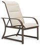 Key West Padded Sling Adjustable Lounge Chair