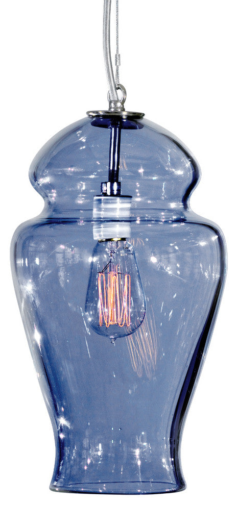 Gala Pendant, Steel Blue