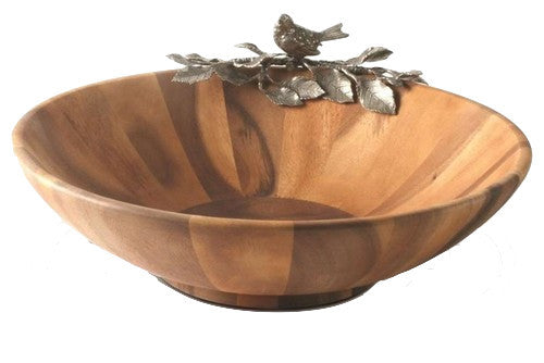 Song Bird Salad Serving Bowl