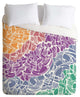 Deny Designs Karen Harris Fossil Jewel Duvet Cover - Lightweight