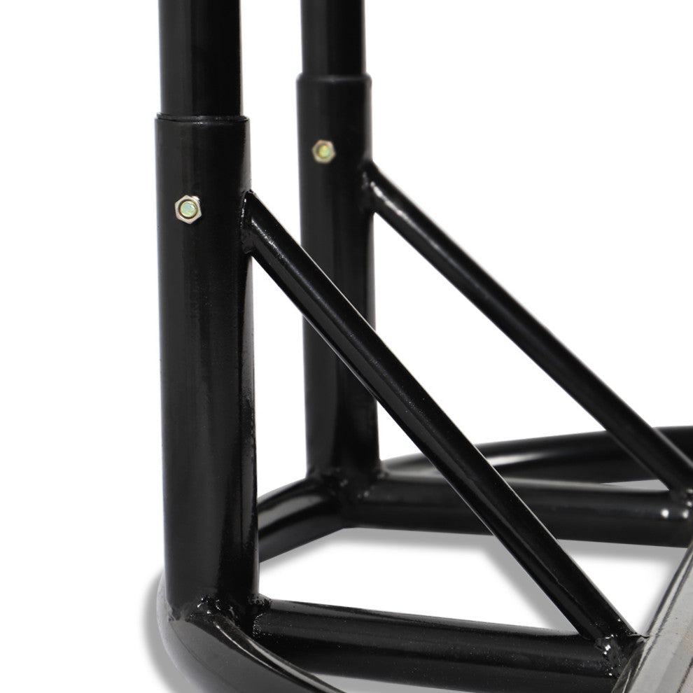 2 Person Charcoal Wicker Double Hanging Egg Swing Chair, Taupe